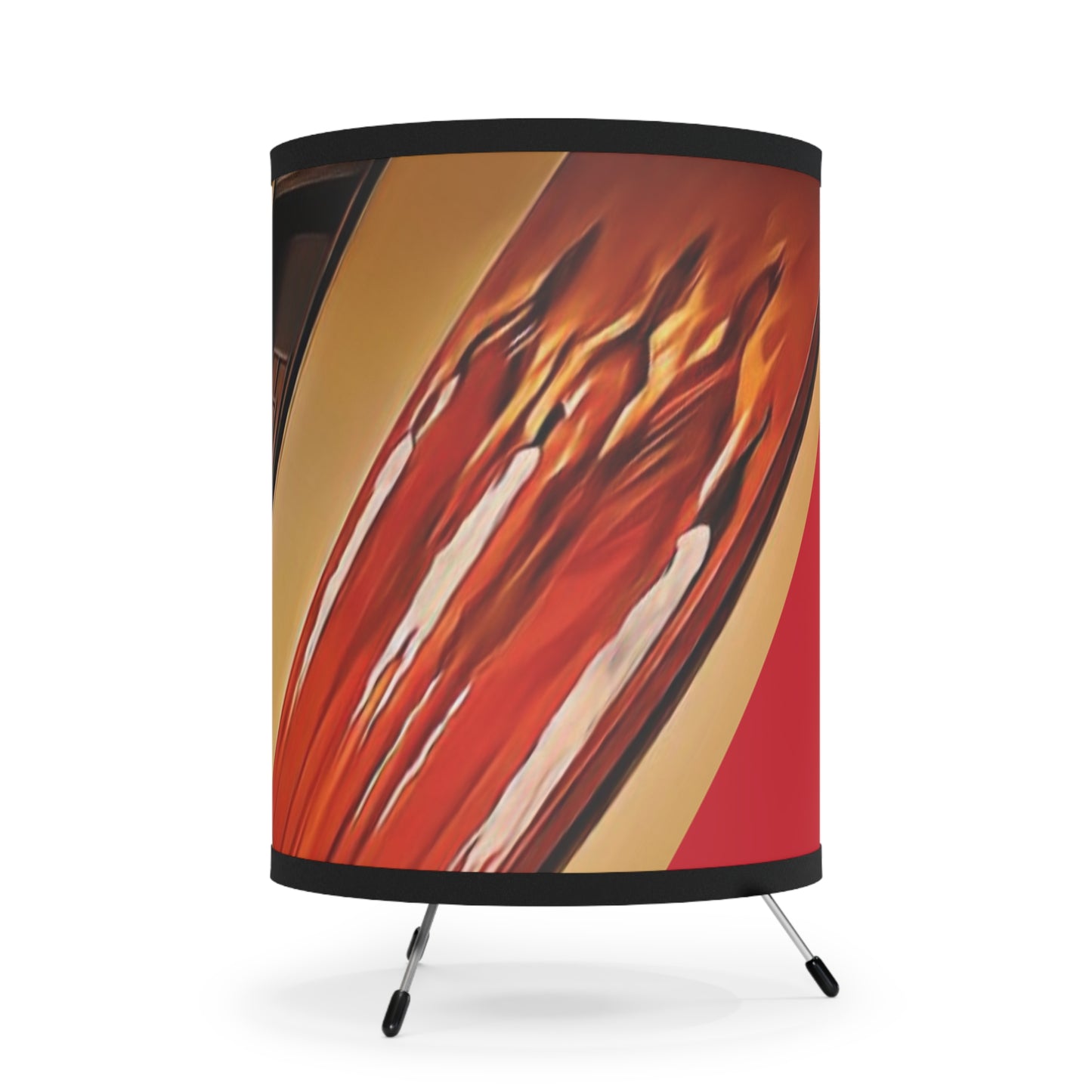 Photography Design Tripod Lamp/ Internationally Inspired High-Res Shade for Mood Lighting