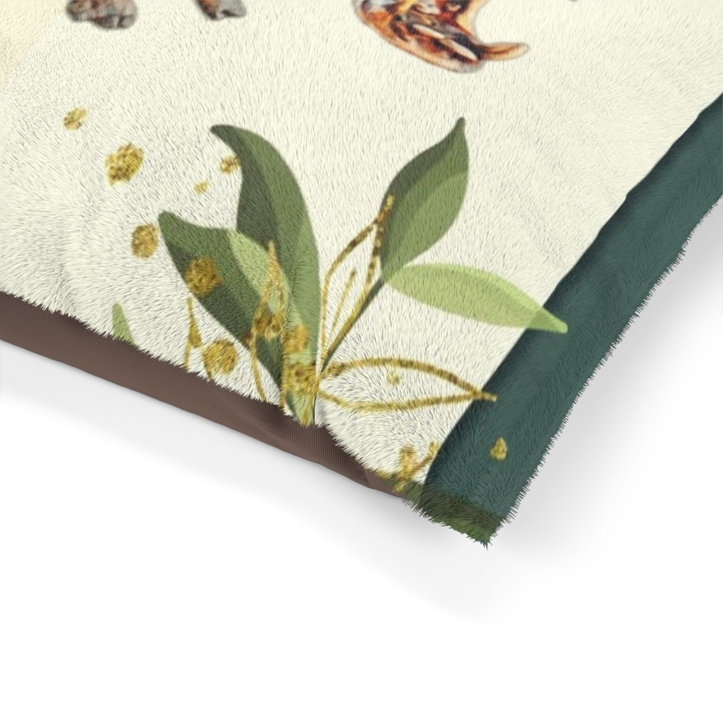 Hippo Print Safari Inspired Pet Bed - Cozy Dog & Cat Mattress