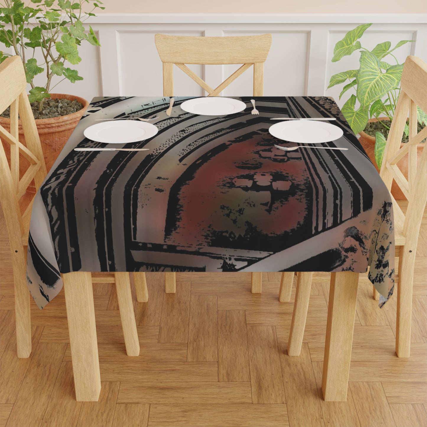 Tablecloth Print Design - Exotic Internationally Inspired