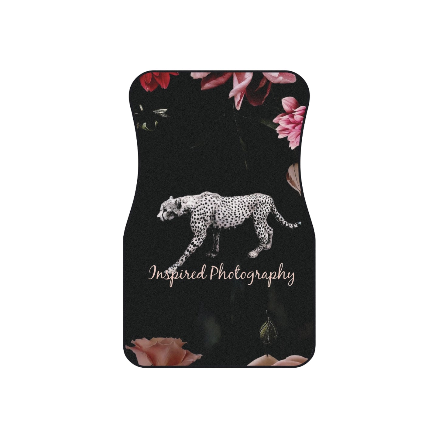 Floral Leopard Car Mats (2x Front) — Inspired Photography Front Floor Mats