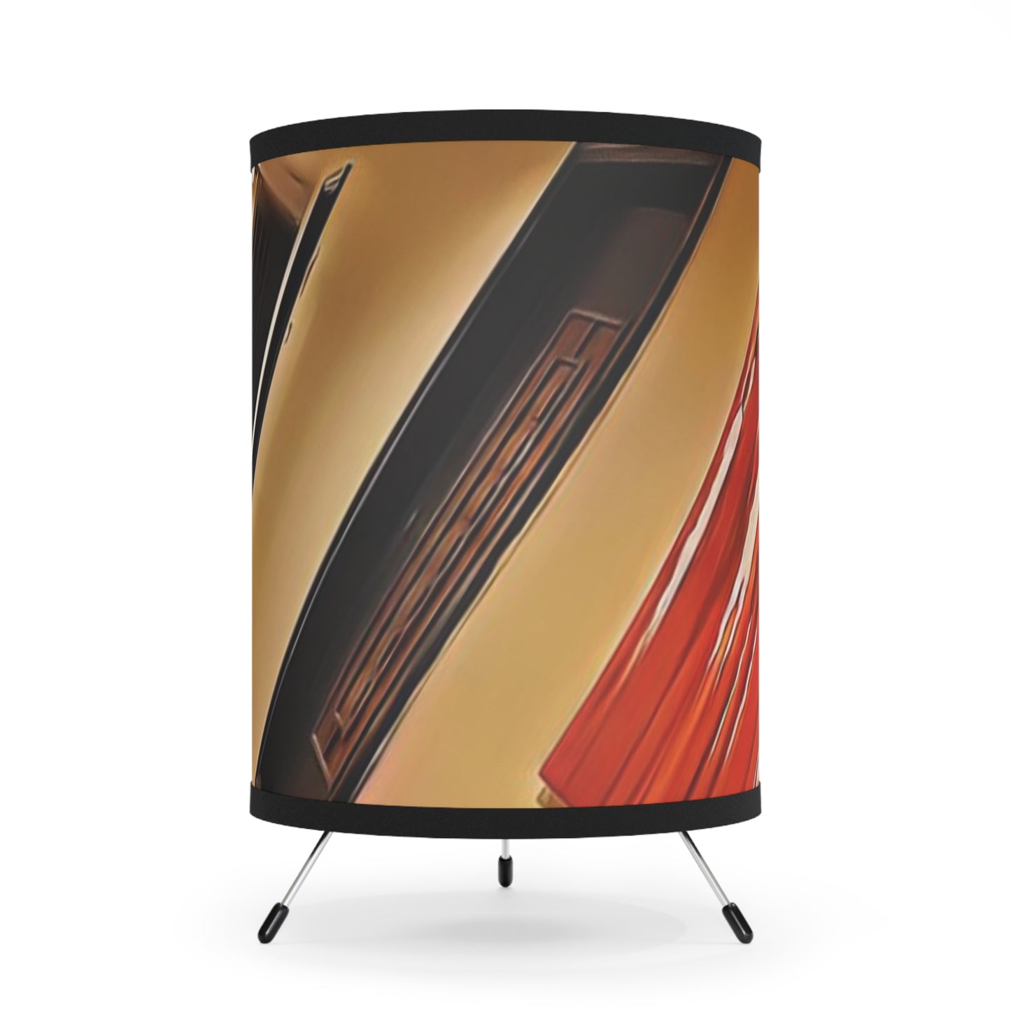 Photography Design Tripod Lamp/ Internationally Inspired High-Res Shade for Mood Lighting