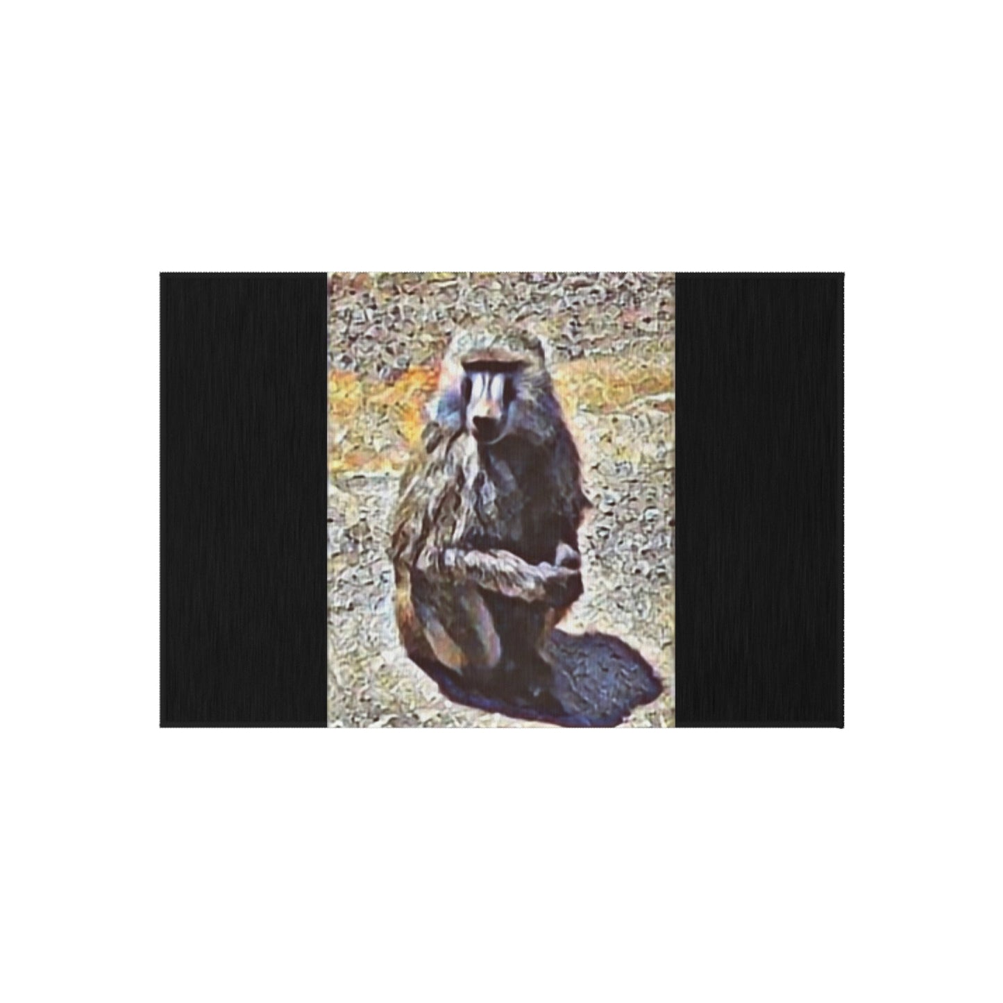 Outdoor Rug / Safari Inspired Decor for Patios & Porches