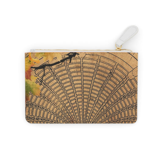 Inspired Photography And Autumn Leaves Zipper Pouch — Mini Makeup Bag