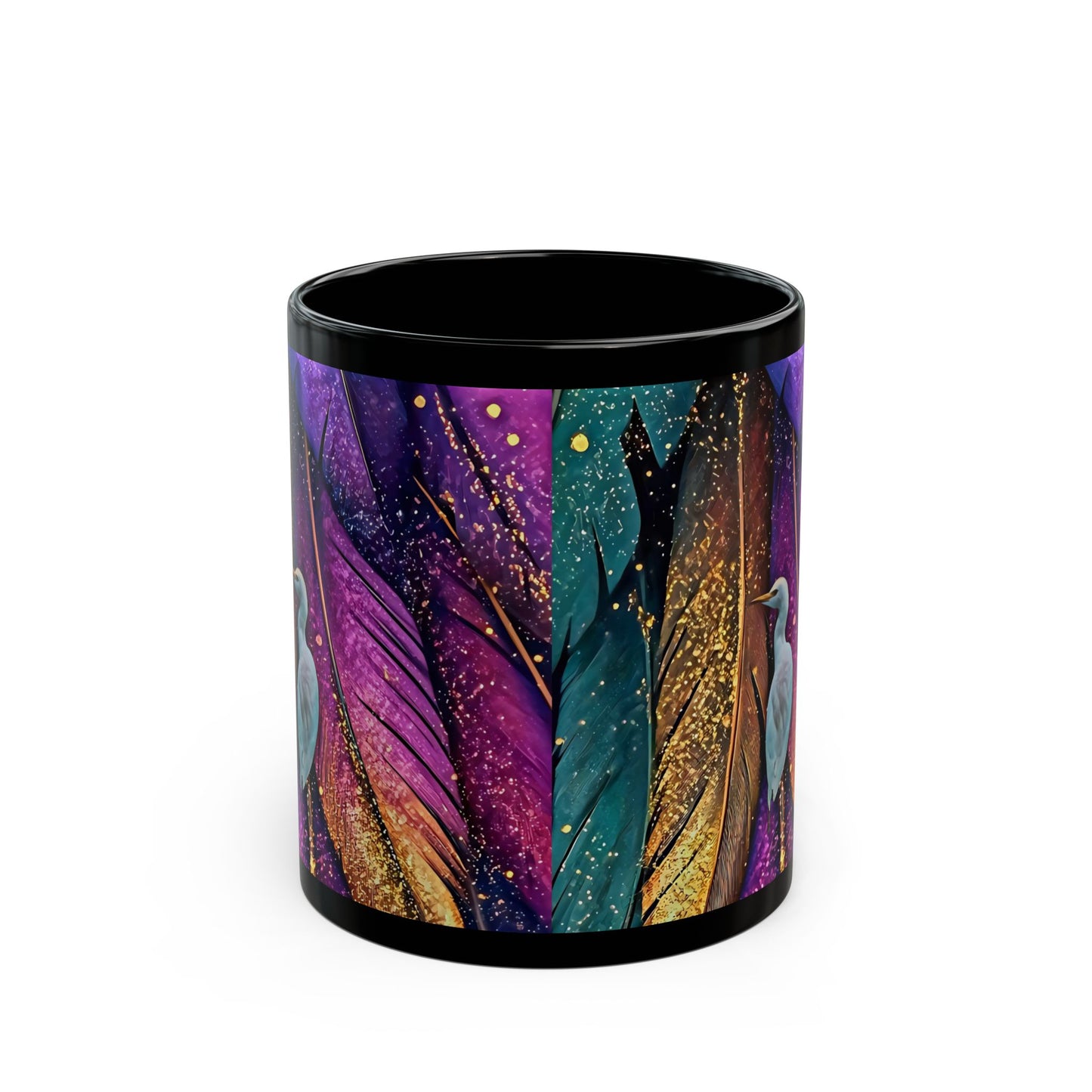Little Birdie Black Mug (11oz, 15oz)