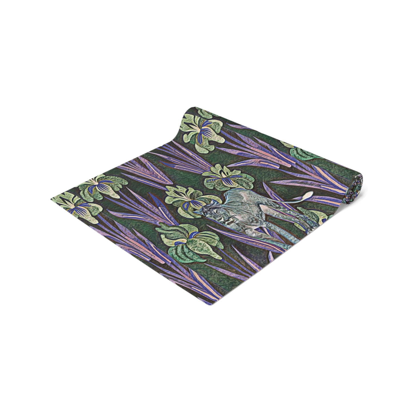 Vintage Floral And Safari Inspired — Gothic Botanical Table Runner