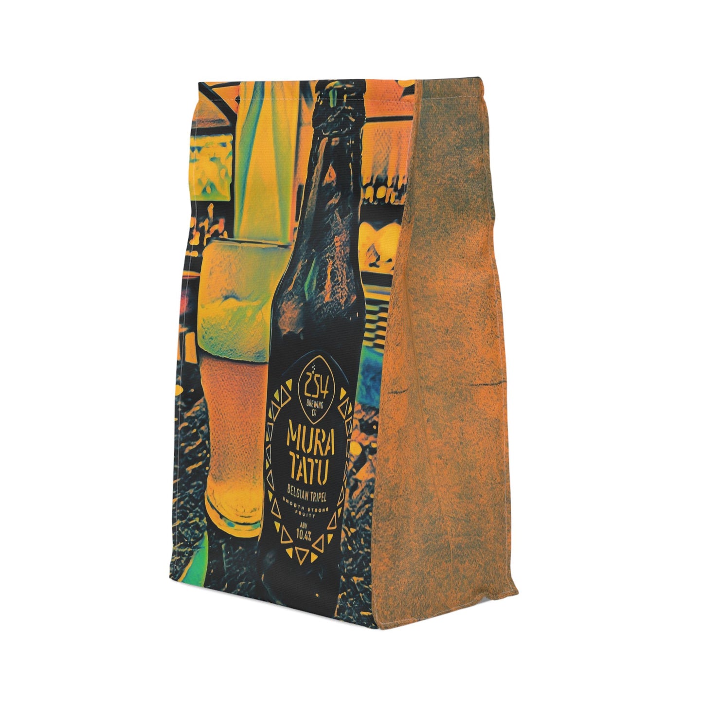 Polyester "Adults" Lunch Bag -Internationally Inspired - Perfect for Picnics and Gatherings