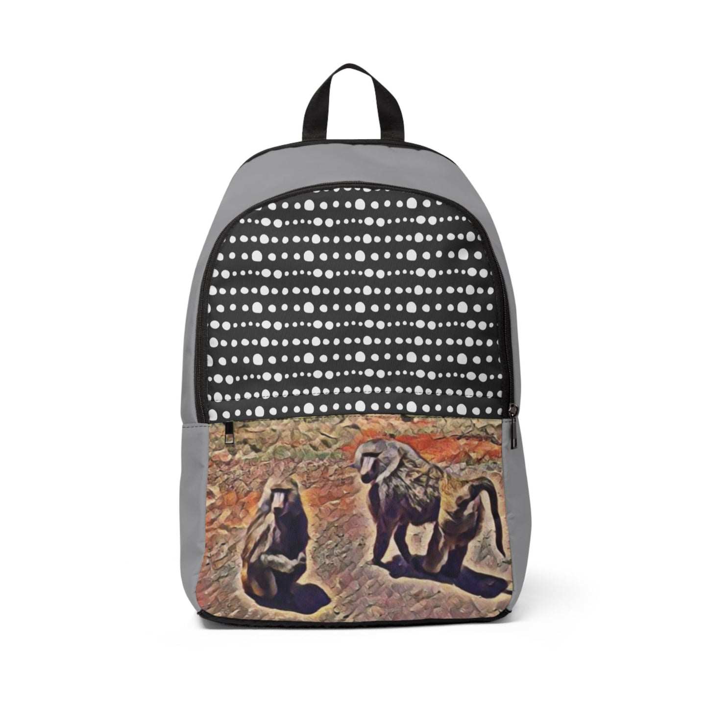 Safari Spirit Unisex Fabric Backpack -Unisex Fabric Backpack