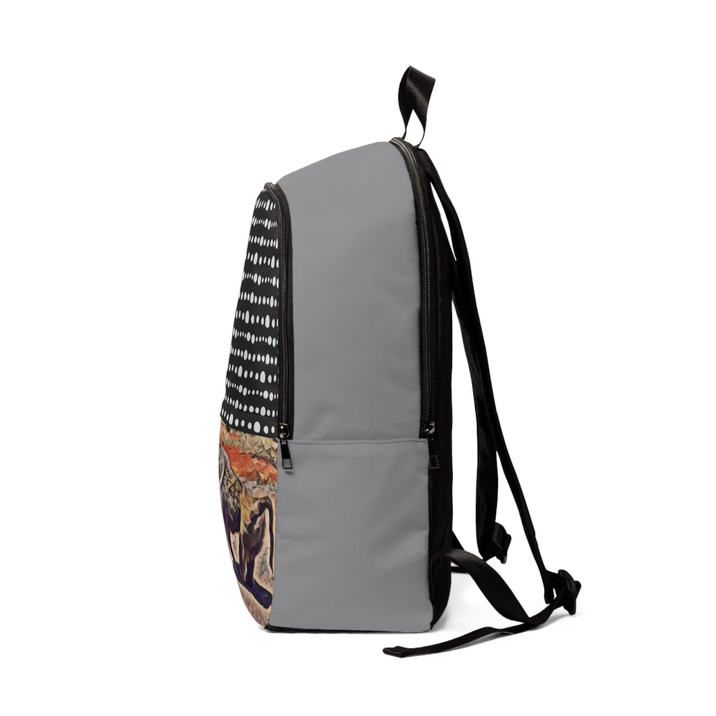 Safari Spirit Unisex Fabric Backpack -Unisex Fabric Backpack