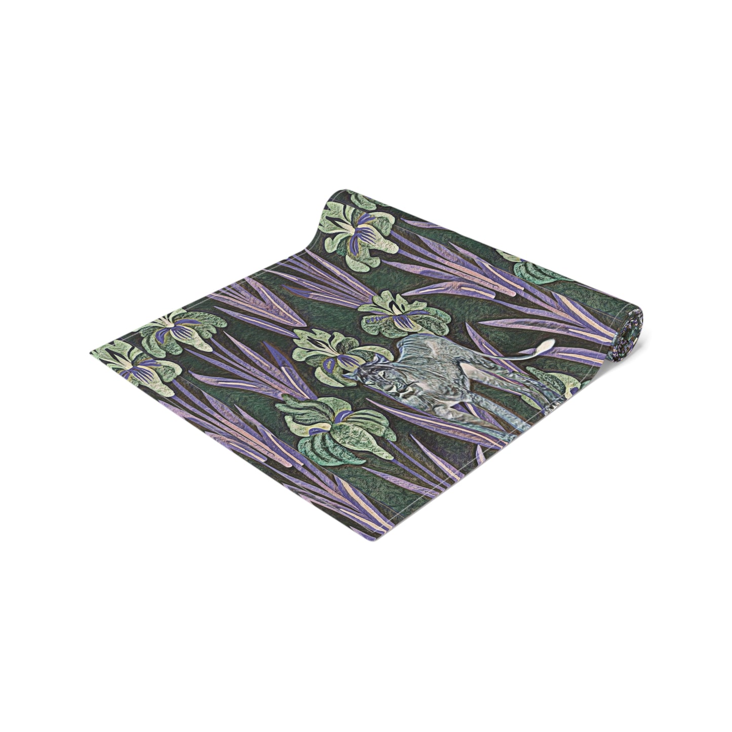 Vintage Floral And Safari Inspired — Gothic Botanical Table Runner