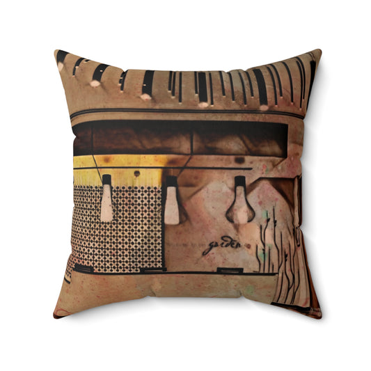 Vintage Inspired Decorative Pillow