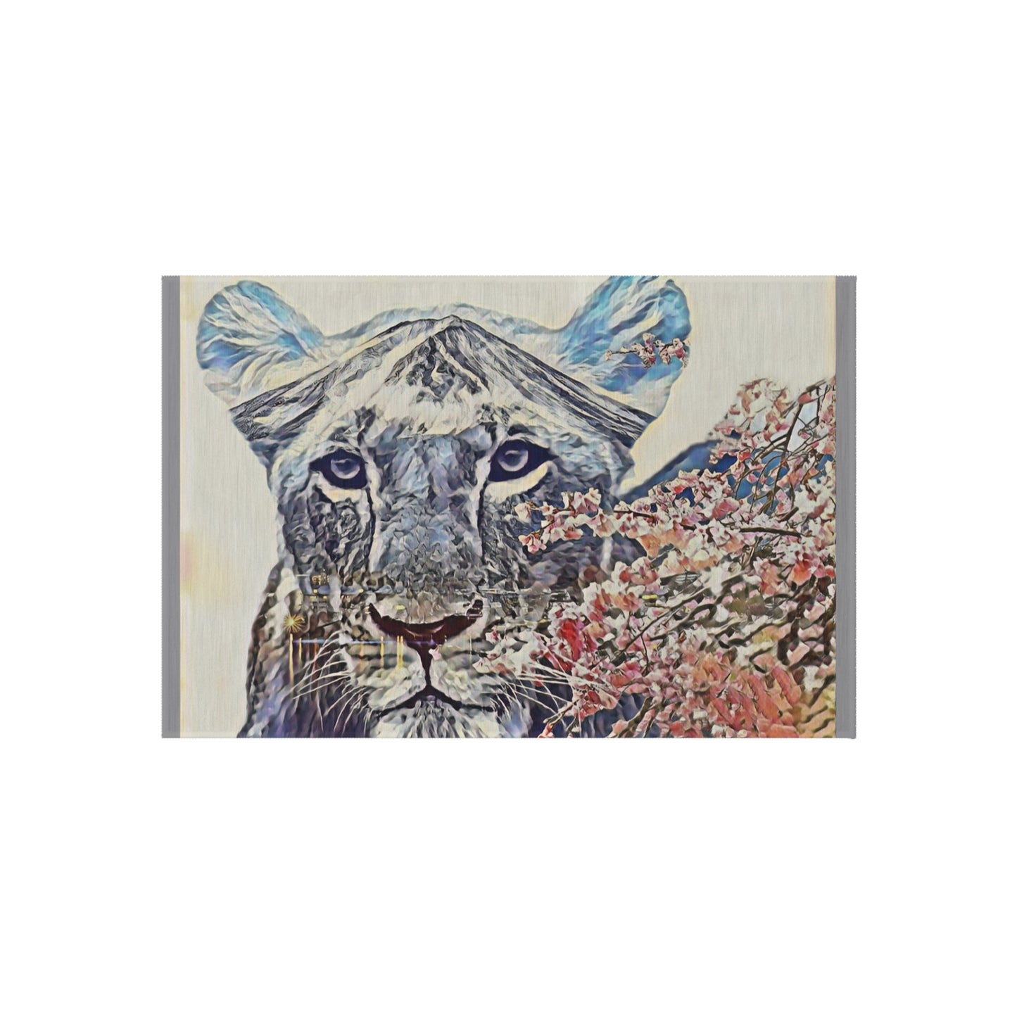 Outdoor Boho-Inspired / Majestic Lion & Floral Design
