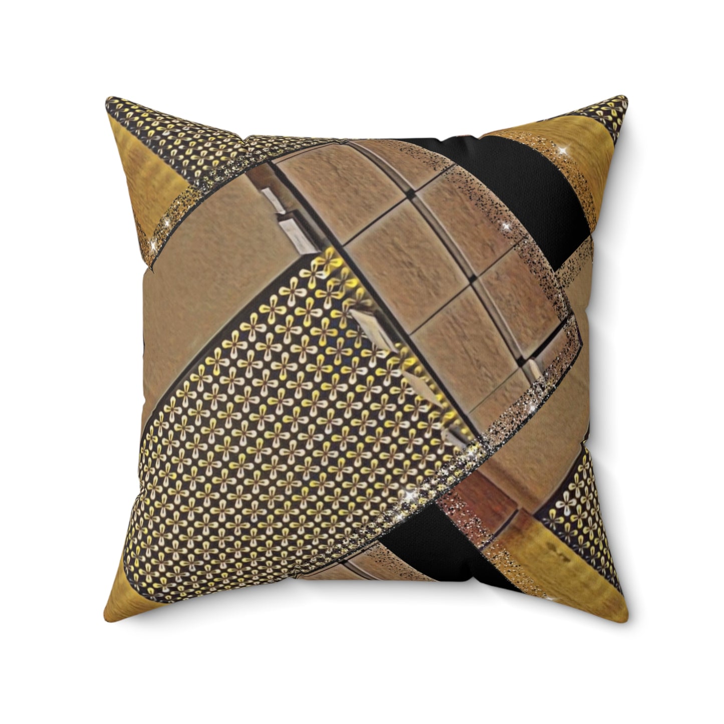 Geometric Ambiance Throw Pillow - Internationl Ambiance Inspired