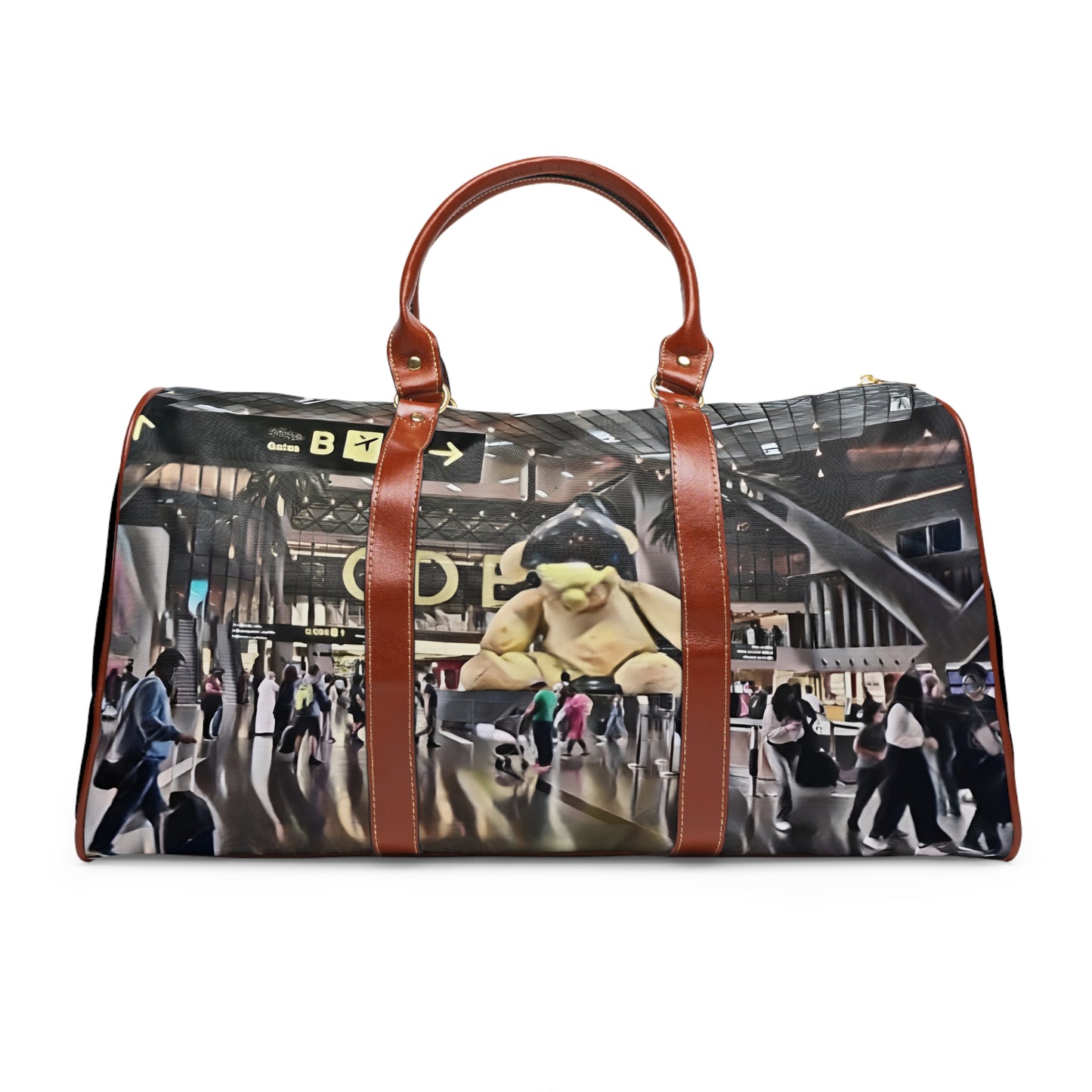 Personality Waterproof Travel Bag - Stylish and Functional Luggage for Adventurers