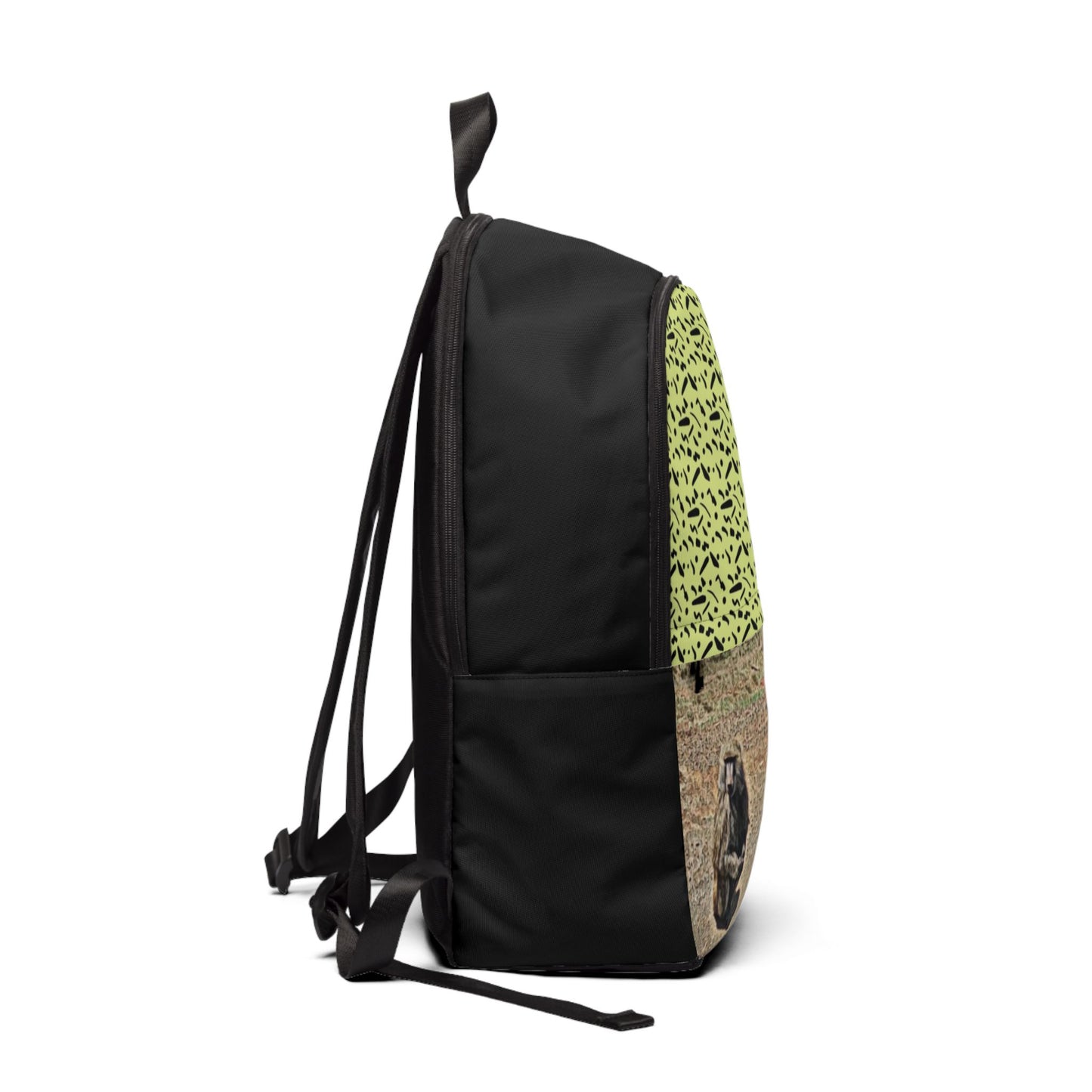 Safari Spirit Unisex Fabric Backpack -Tropical Safari Unisex Fabric Backpack