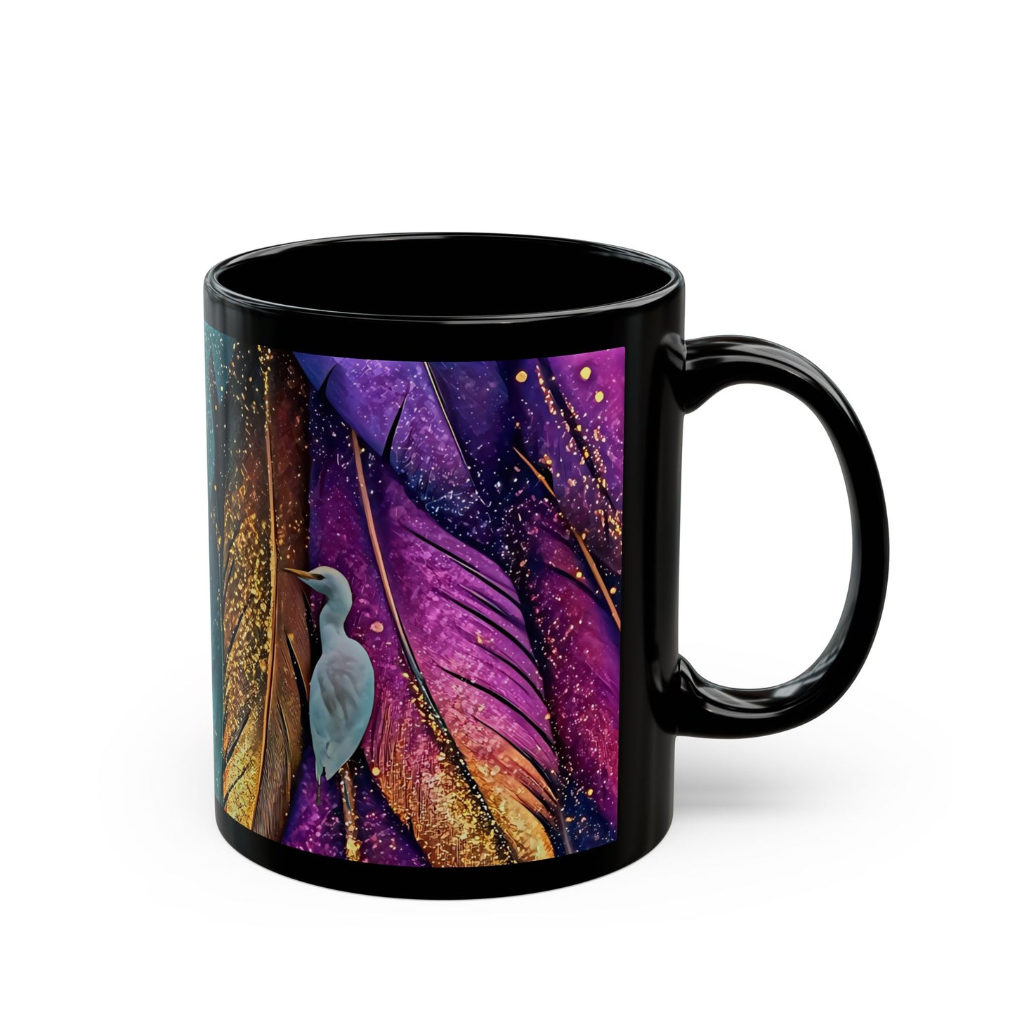 Little Birdie Black Mug (11oz, 15oz)