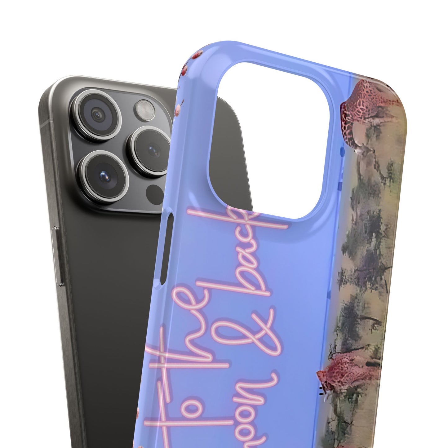 Safari Lovers Phone Case — 'To the Moon & Back' Giraffe Slim Case