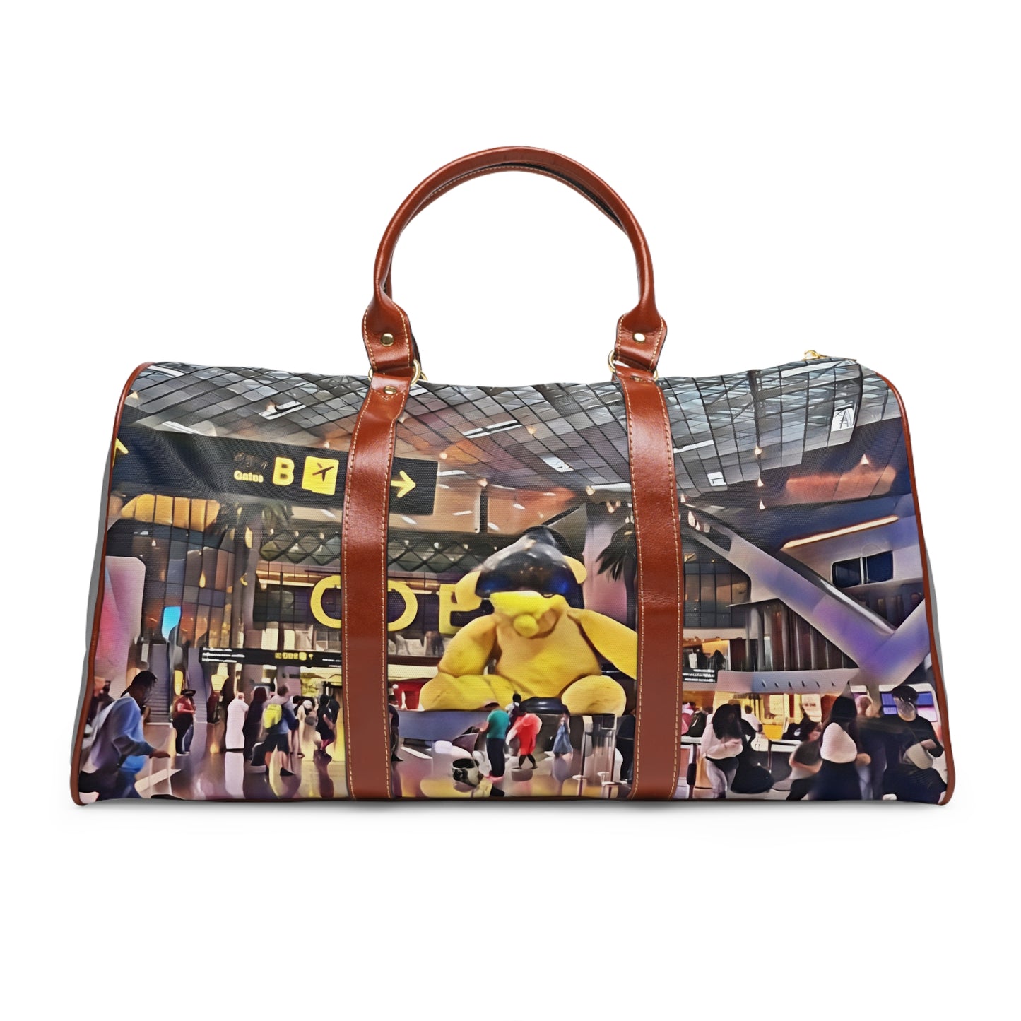 Personality Waterproof Travel Bag - Stylish and Functional Luggage for Adventurers