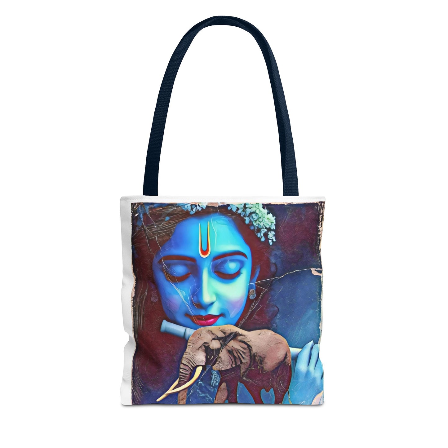 Elephant Mixed Art Tote Bag
