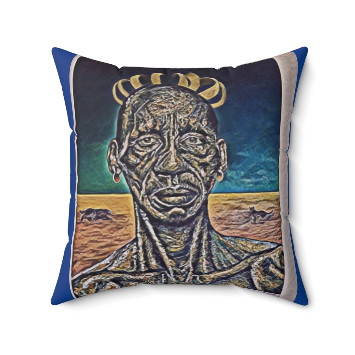 Unique Ethnic Design for Home Or Studio - Decorative Pillow