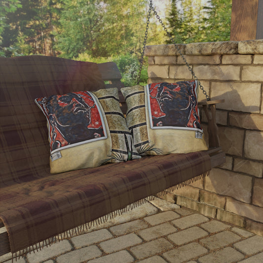 Contemporary Decorative Outdoor Pillows - International Cultural Photography Inspired