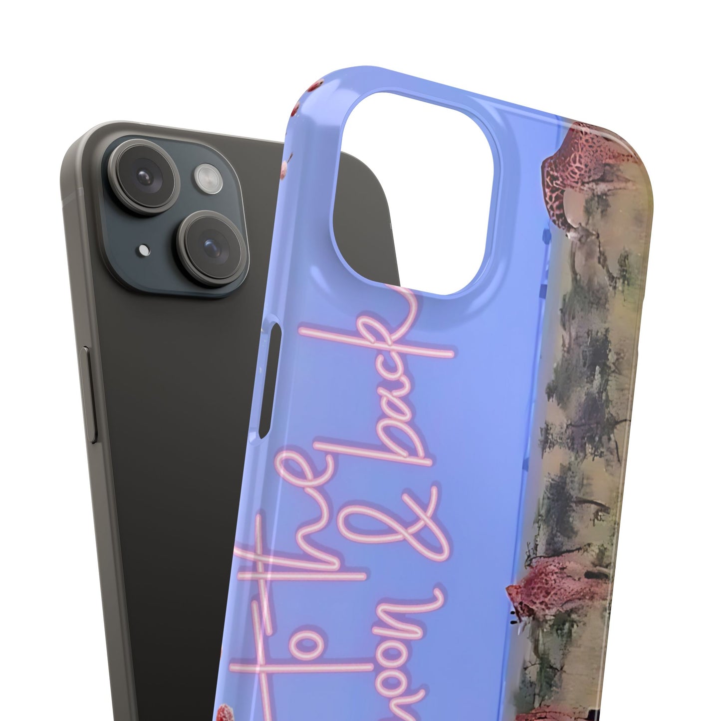 Safari Lovers Phone Case — 'To the Moon & Back' Giraffe Slim Case