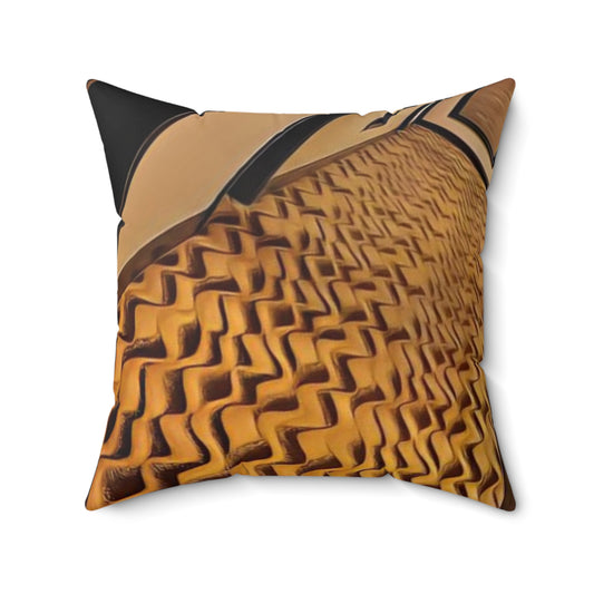 Photography Design Geometric Square Pillow – Internationally Inspired Home Decor Accent