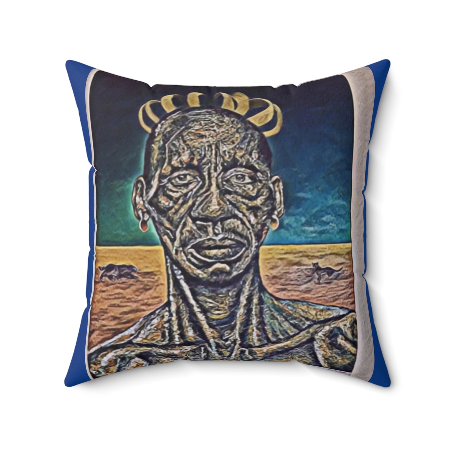 Unique Ethnic Design for Home Or Studio - Decorative Pillow
