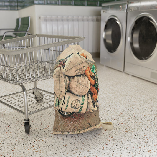 Internationally Inspired Laundry Bag "Buy Any Means Neccessary"( available in 2 sizes )