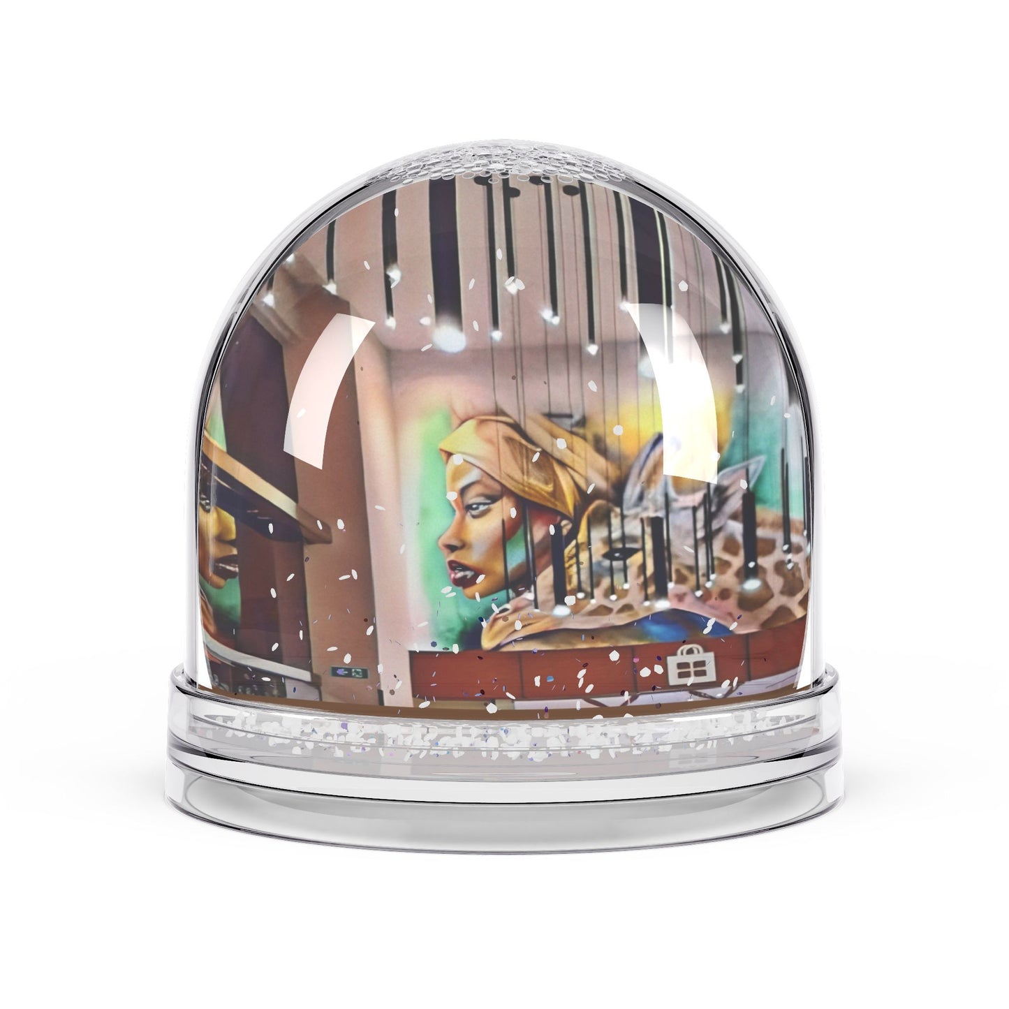 Snow Globe - Culturally Inspired Knick Knack For Home Or Office