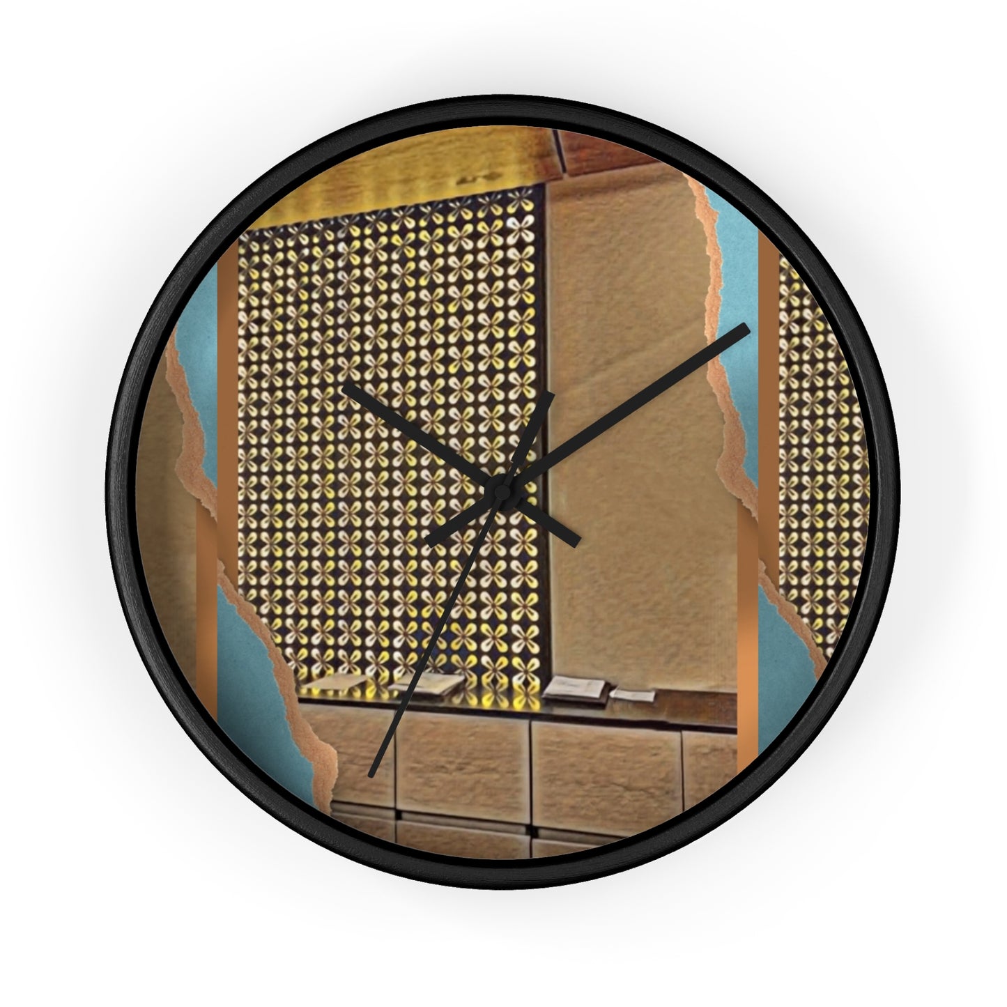 Geometric Ambiance Wall Clock - Internationl Ambiance Inspired