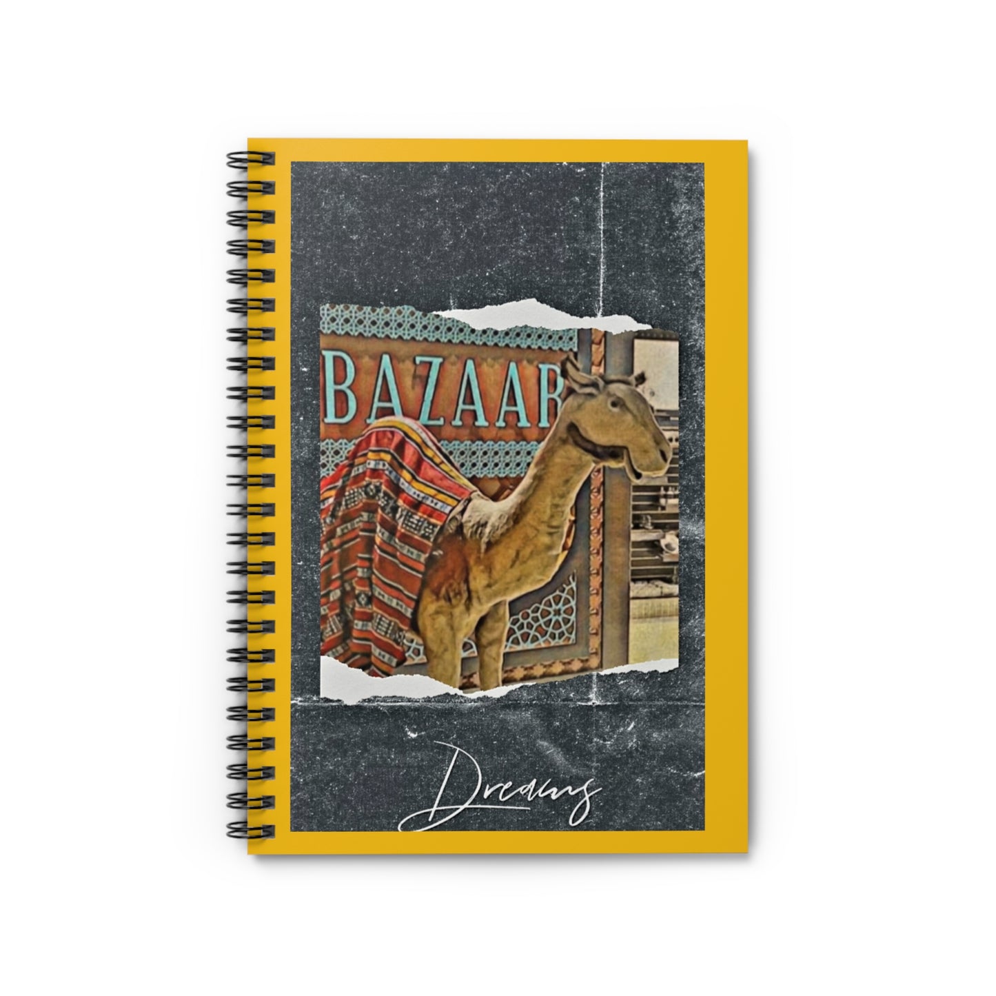 Travel Inspired Spiral Notebook - Ruled Lines for Creative Minds