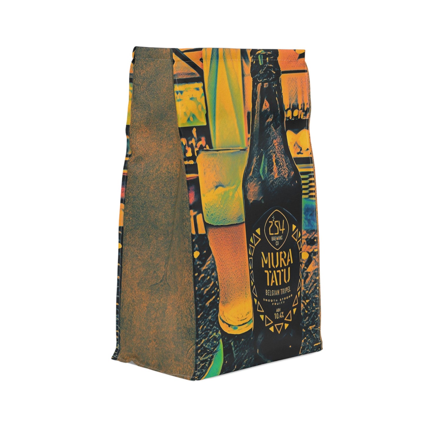 Polyester "Adults" Lunch Bag -Internationally Inspired - Perfect for Picnics and Gatherings