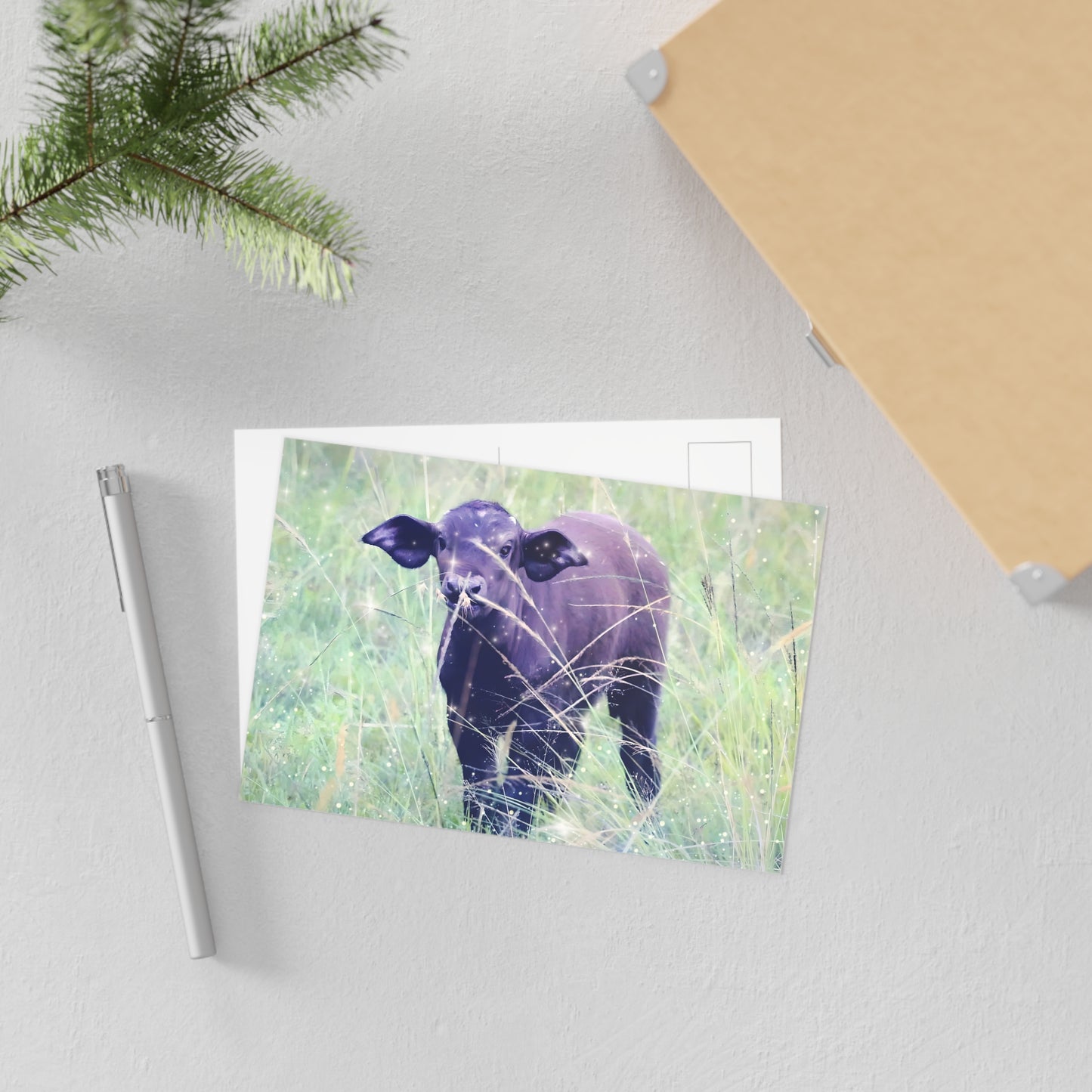 Charming Carabo Fine Art Postcards - Nature-Inspired Greeting Cards