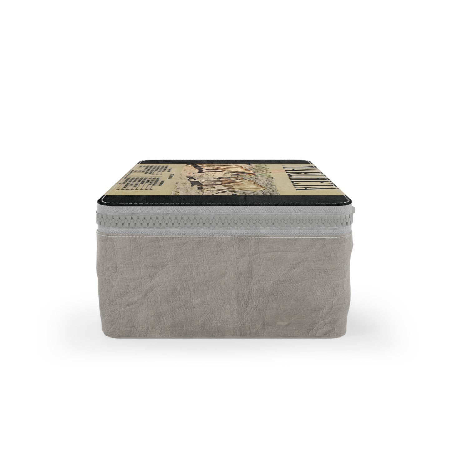 Vintage-Style Paper Lunch Bag with Marcheta Design