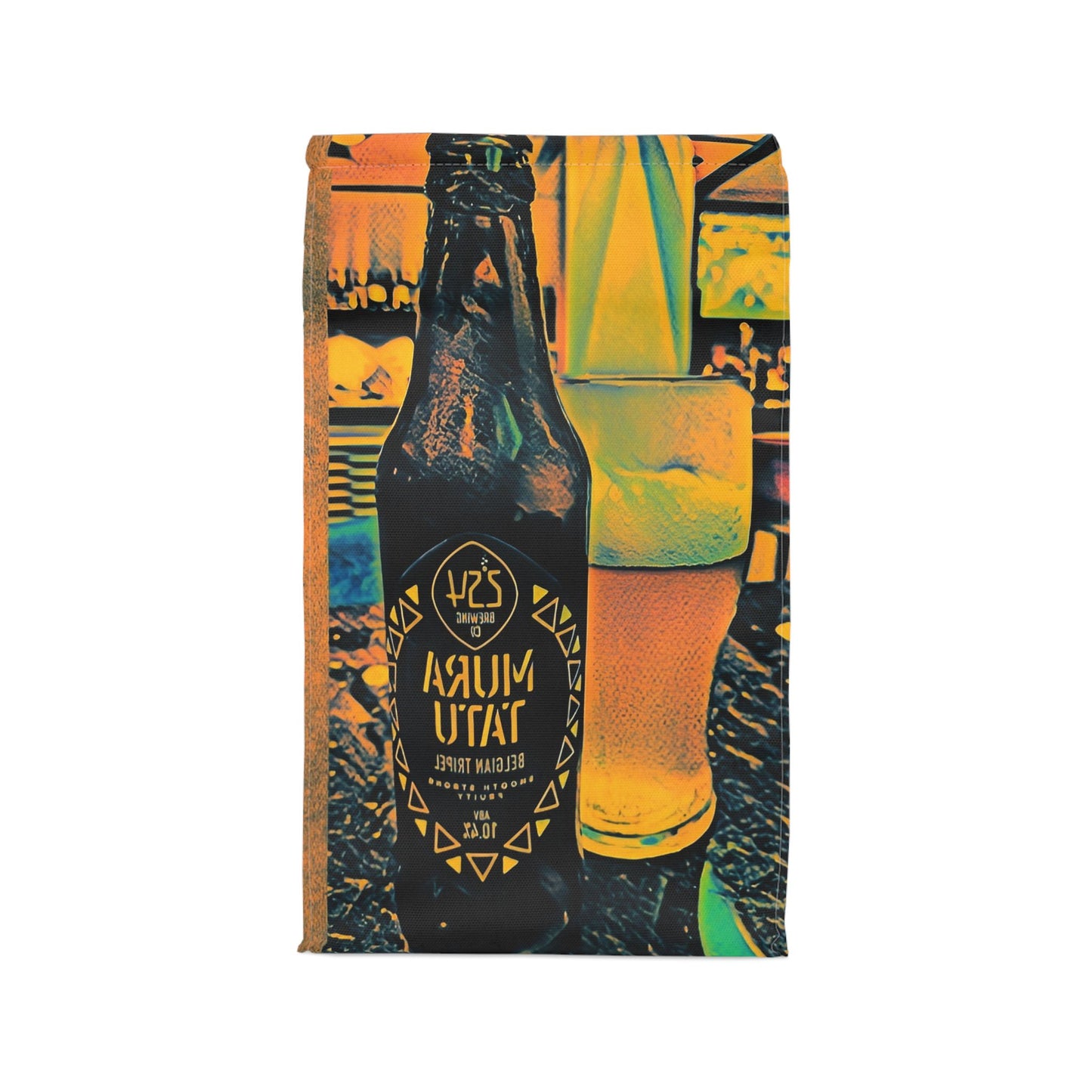 Polyester "Adults" Lunch Bag -Internationally Inspired - Perfect for Picnics and Gatherings