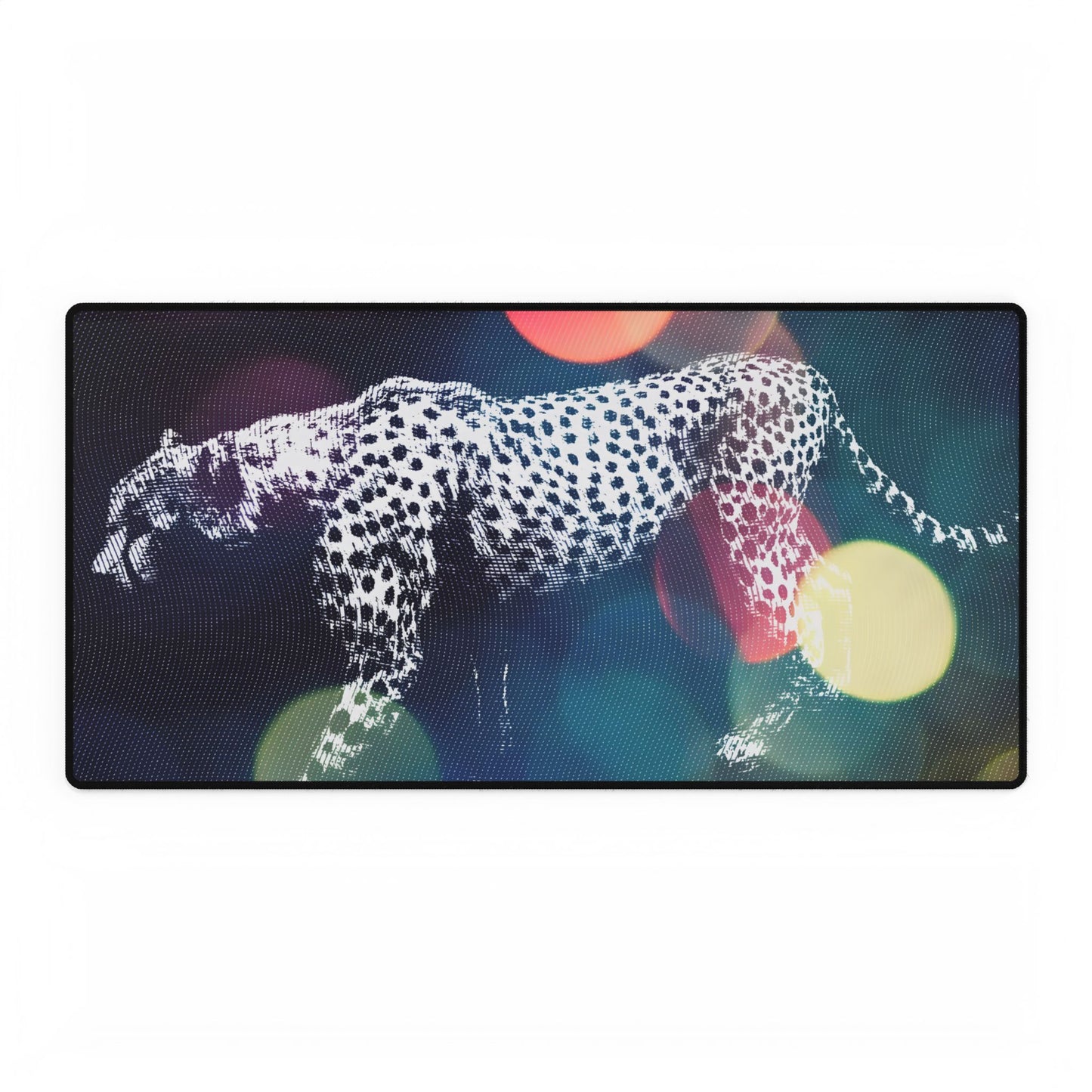 Stylish Office Decor for Animal Lovers - Leopard Desk Mat