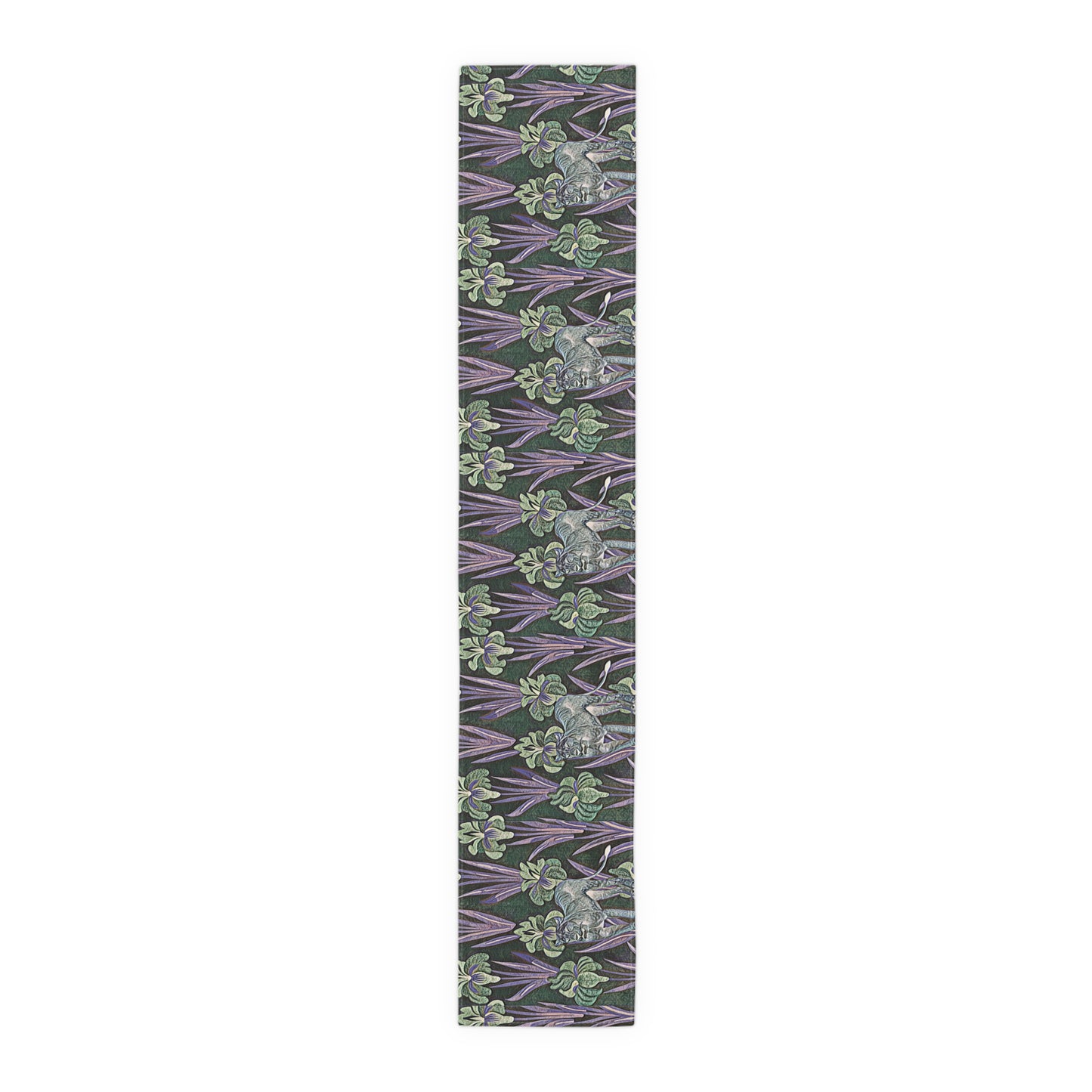 Vintage Floral And Safari Inspired — Gothic Botanical Table Runner