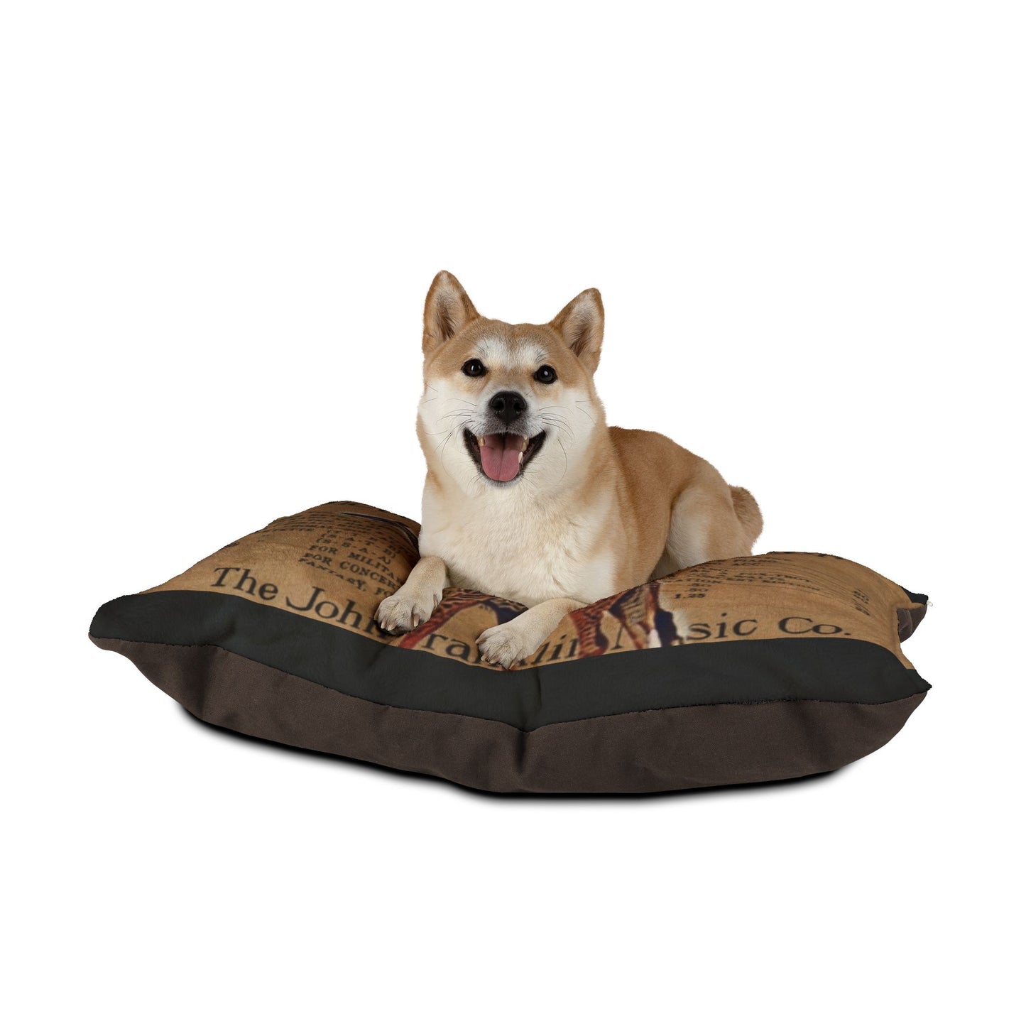 Vintage Giraffe Pet Bed - Cozy, Musical Design for Pets