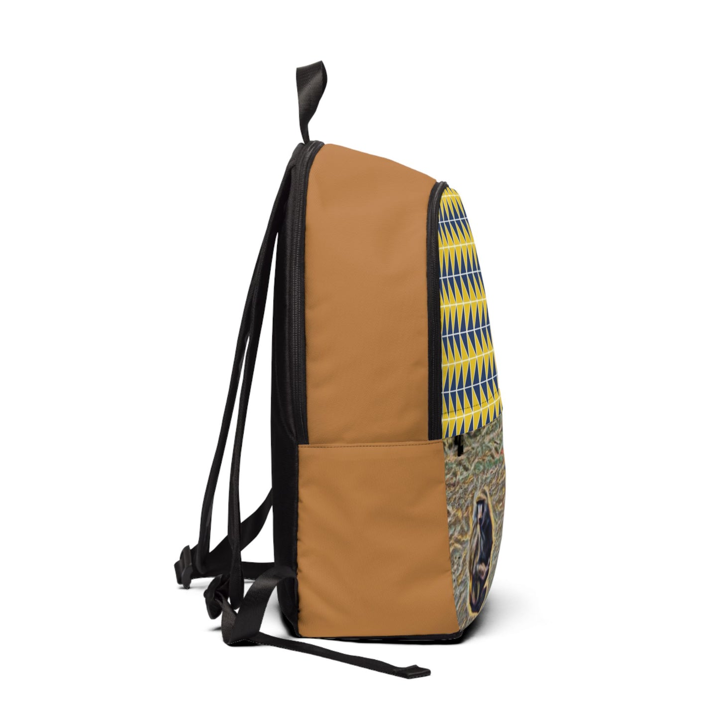 Safari Spirit Unisex Fabric Backpack -Unique Pattern and Design for Everyday Adventures