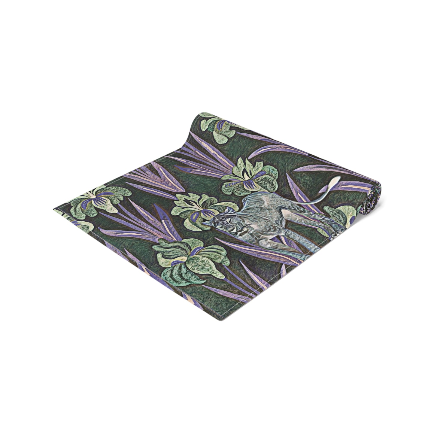 Vintage Floral And Safari Inspired — Gothic Botanical Table Runner