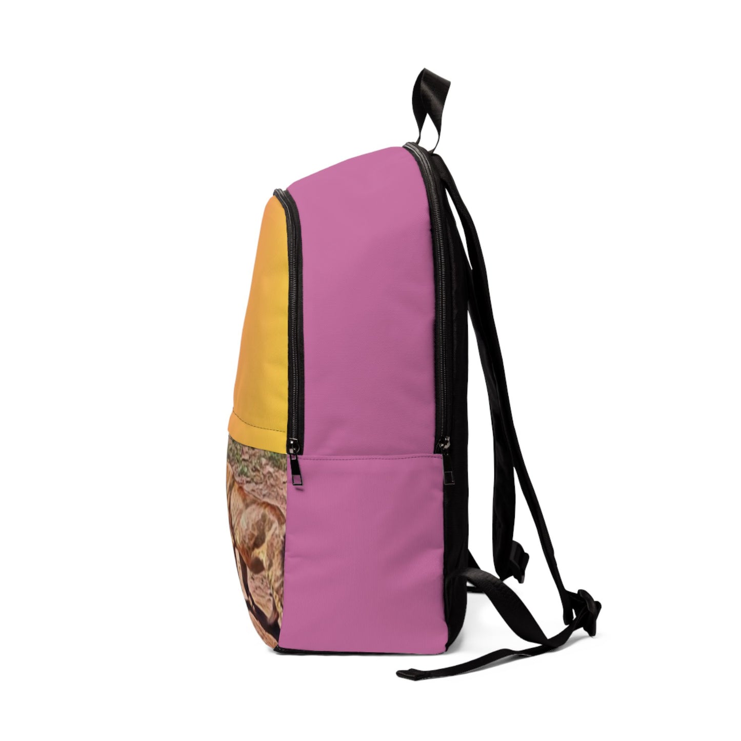 Safari Spirit Fabric Backpack - Back To School Fabric Backpack for Adventurers