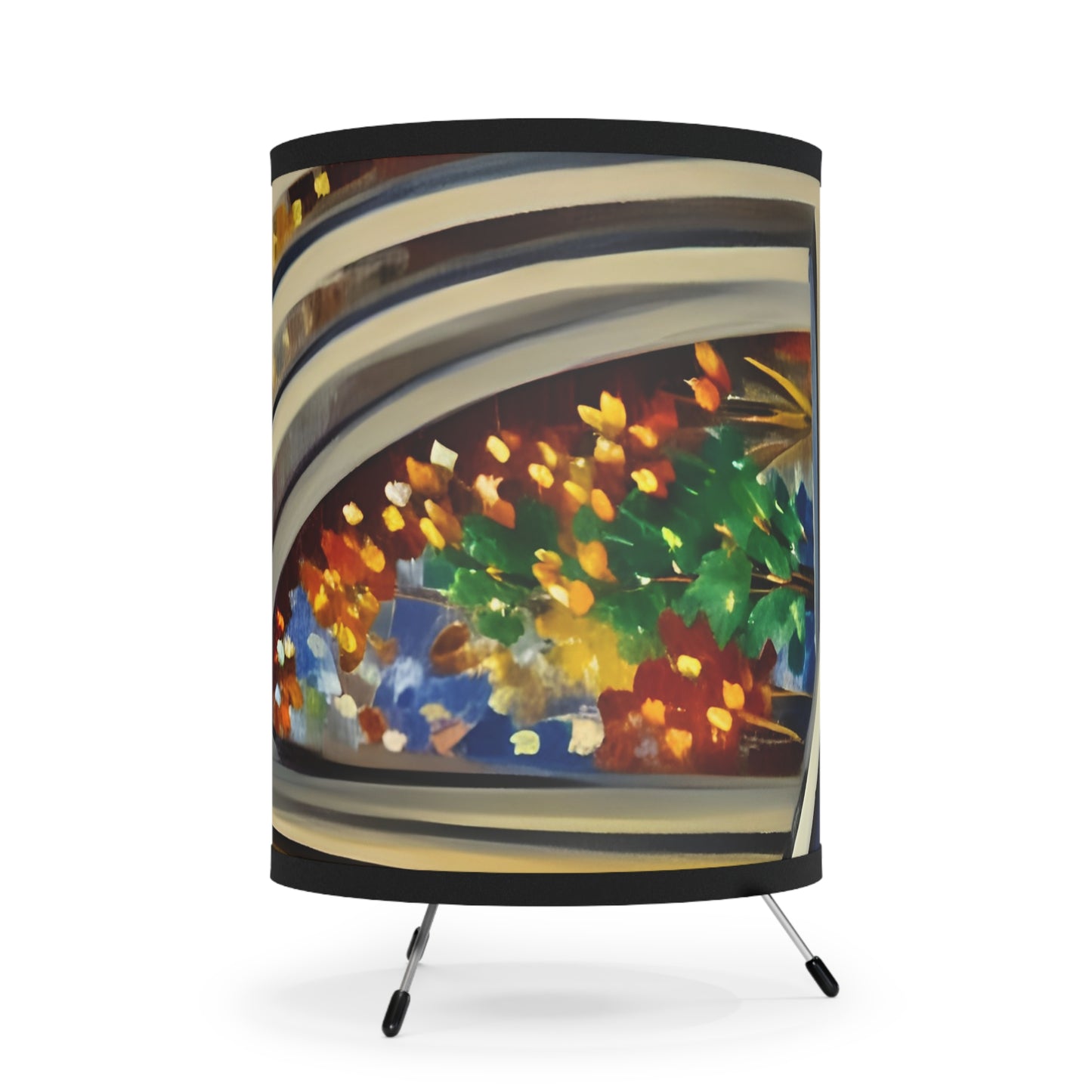 Colorful Abstract Desk Lamp - International Design Desk Decor for Home Or Office