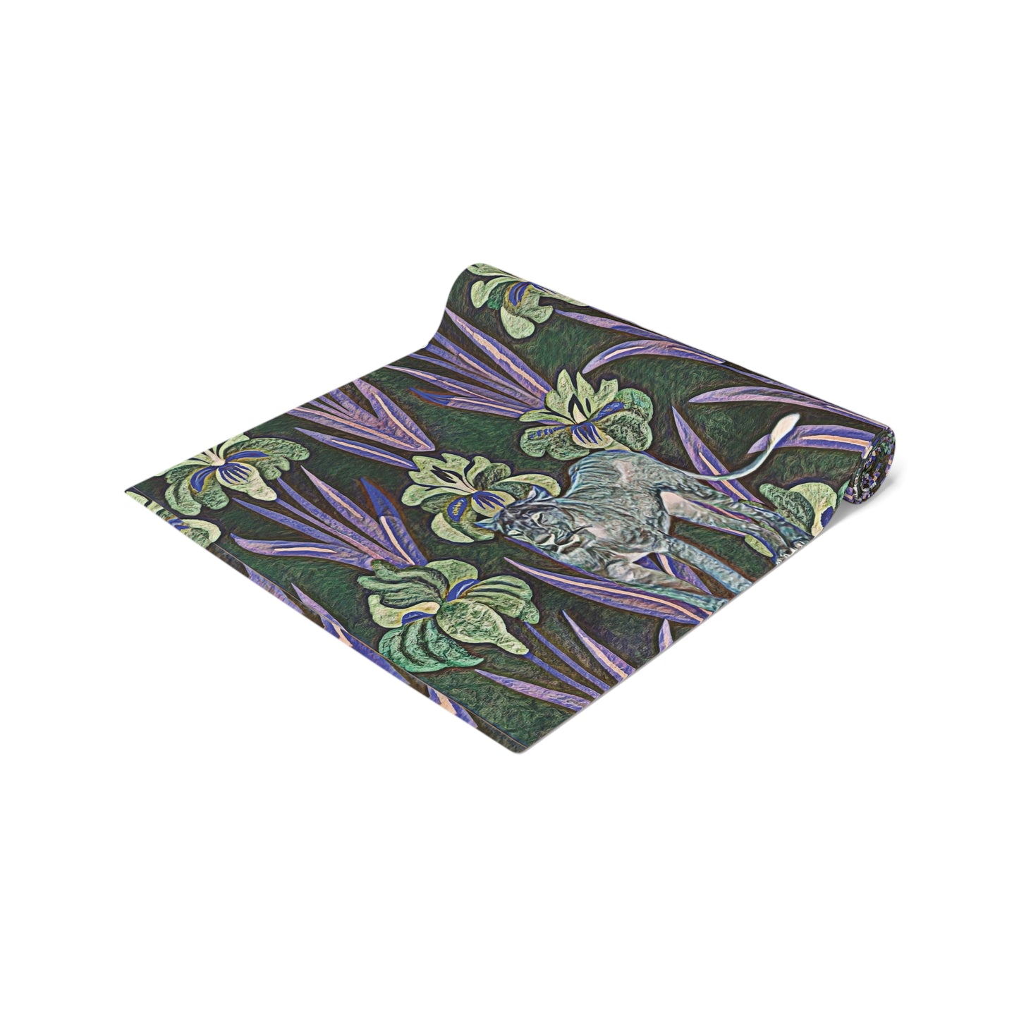 Vintage Floral And Safari Inspired — Gothic Botanical Table Runner