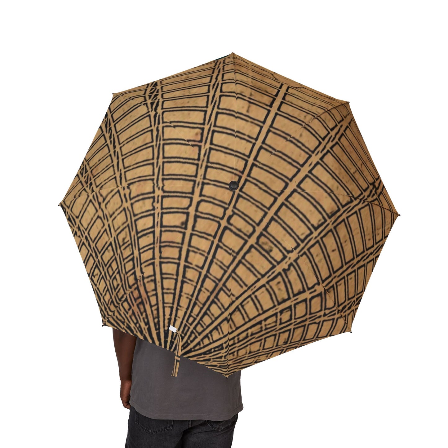 Stylish Semi-Automatic Foldable Umbrella, Versatile Rain Gear, Travel Essential And Unique Gift Idea《 Inspired Photography ☔️》