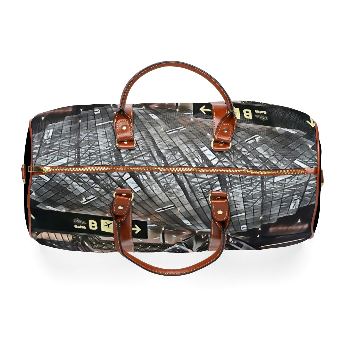 Personality Waterproof Travel Bag - Stylish and Functional Luggage for Adventurers