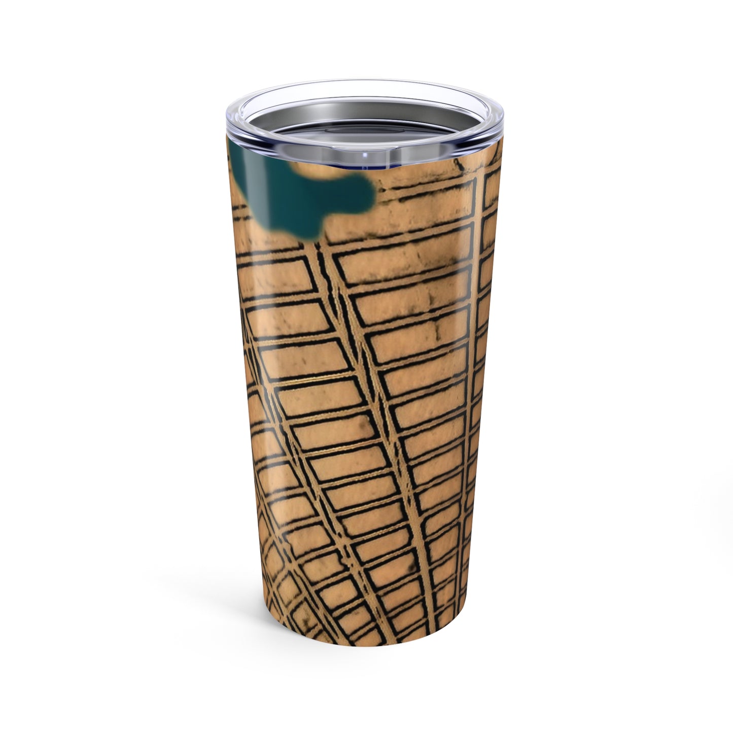20oz Travel Tumbler — Vintage Botanical & Architectural Design