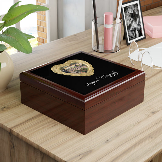 Elegant Jewelry Box,Personalized Keepsake Organizer, Wedding Gift, Home Decor, Inspired Photography