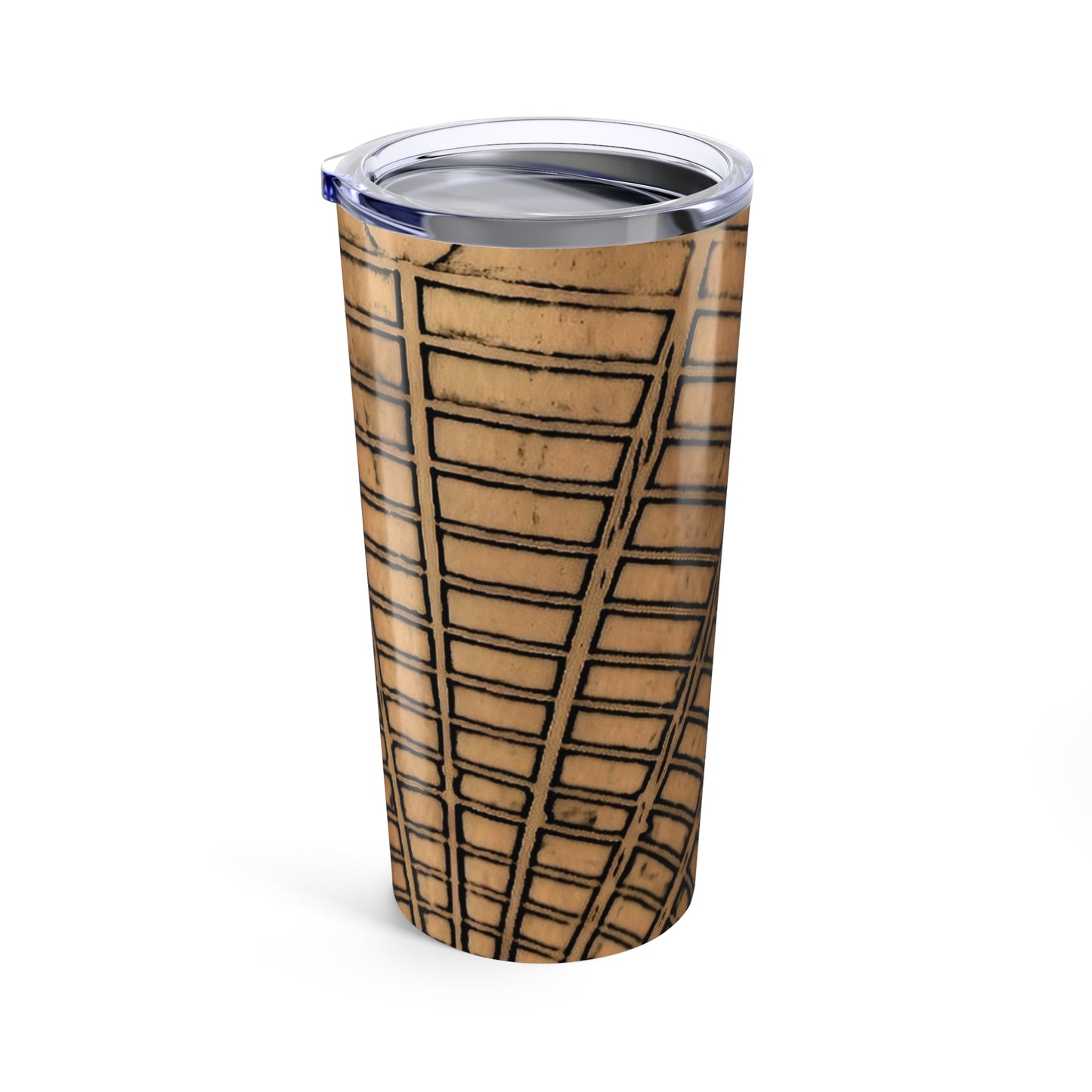 20oz Travel Tumbler — Vintage Botanical & Architectural Design