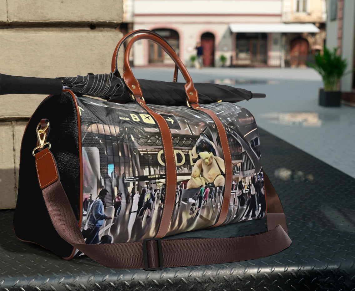 Personality Waterproof Travel Bag - Stylish and Functional Luggage for Adventurers