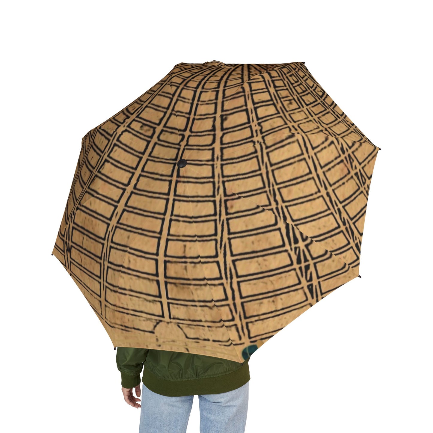 Stylish Semi-Automatic Foldable Umbrella, Versatile Rain Gear, Travel Essential And Unique Gift Idea《 Inspired Photography ☔️》